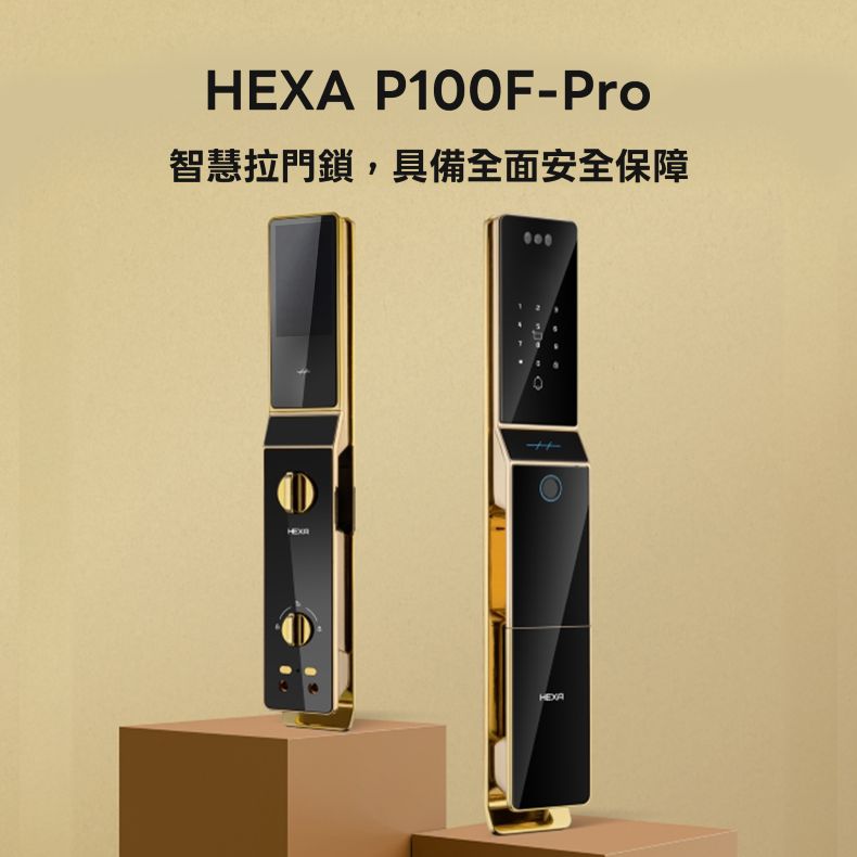 HEXA 電子鎖 P100F-Pro 產品圖