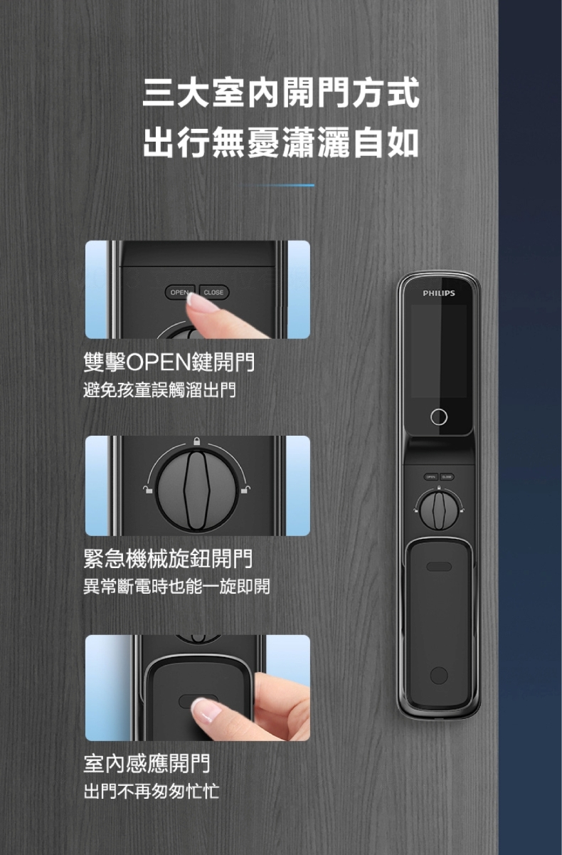 Philips飛利浦電子鎖Alpha VP