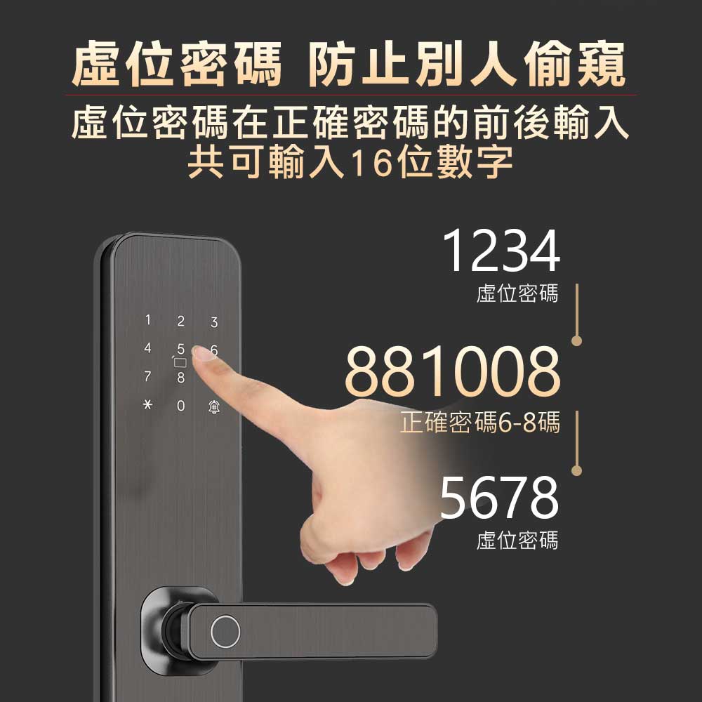 TEW 台熱牌電子鎖 H1 產品圖
