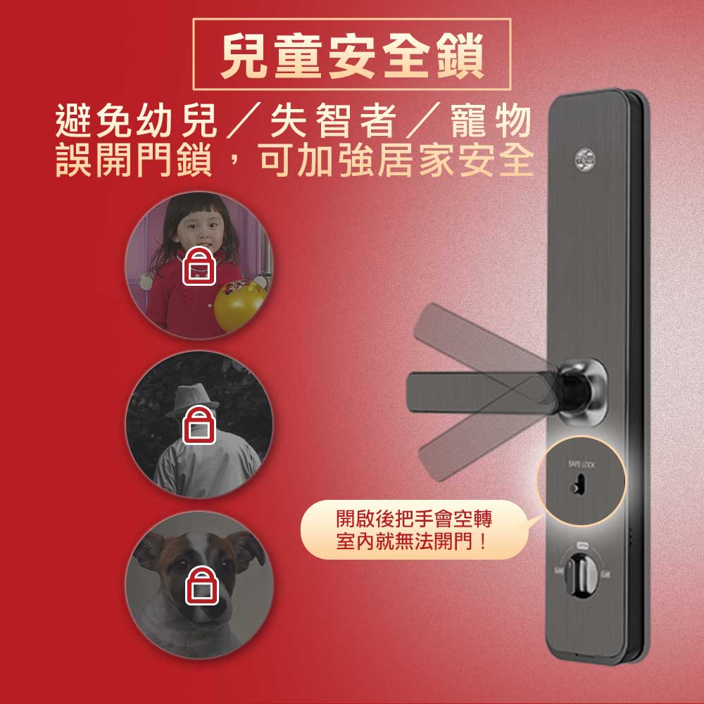 TEW 台熱牌電子鎖 H1 產品圖