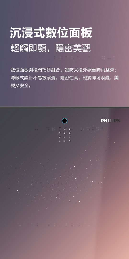 Philips飛利浦保險箱-SBX501