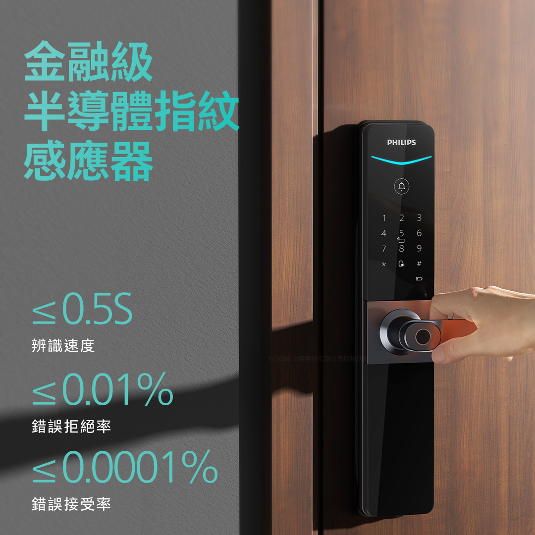 Philips飛利浦電子鎖 DDL610 產品圖 Philips飛利浦電子鎖 DDL610 產品圖