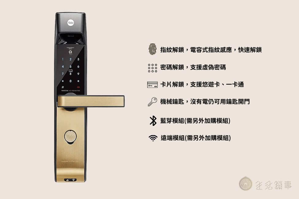 Yale耶魯電子鎖-7216A