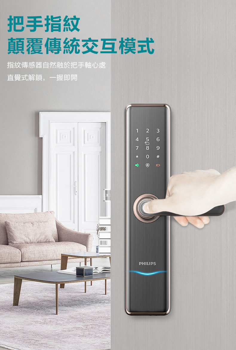 Philips飛利浦電子鎖-7300