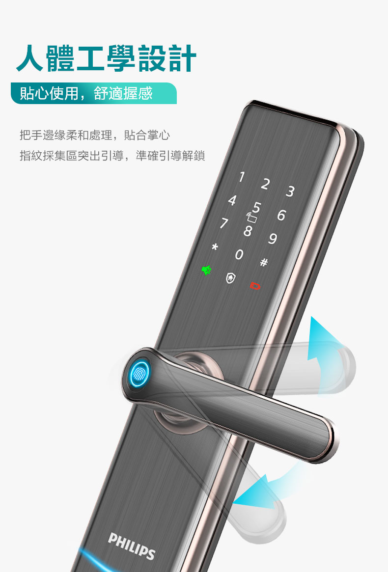 Philips飛利浦電子鎖-7300