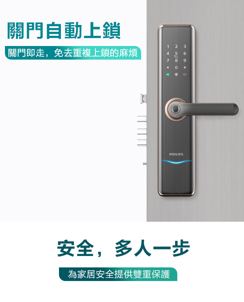 Philips飛利浦電子鎖-7300