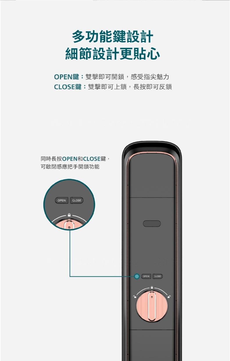 Philips飛利浦電子鎖-702E