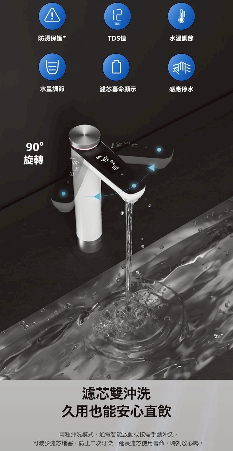 Philips 飛利浦 RO 廚下型瞬熱淨水器(AUT7005)