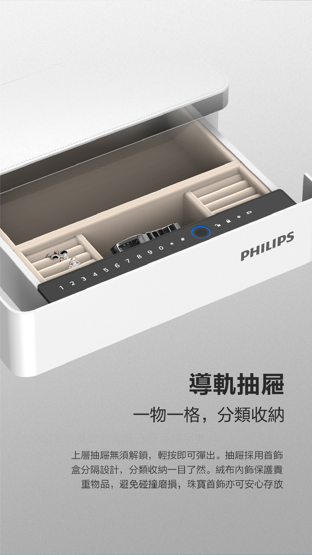 Philips飛利浦保險櫃-SBX301