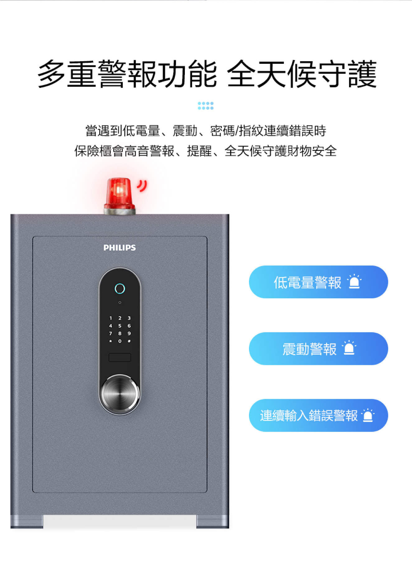 Philips飛利浦保險櫃-SBX601