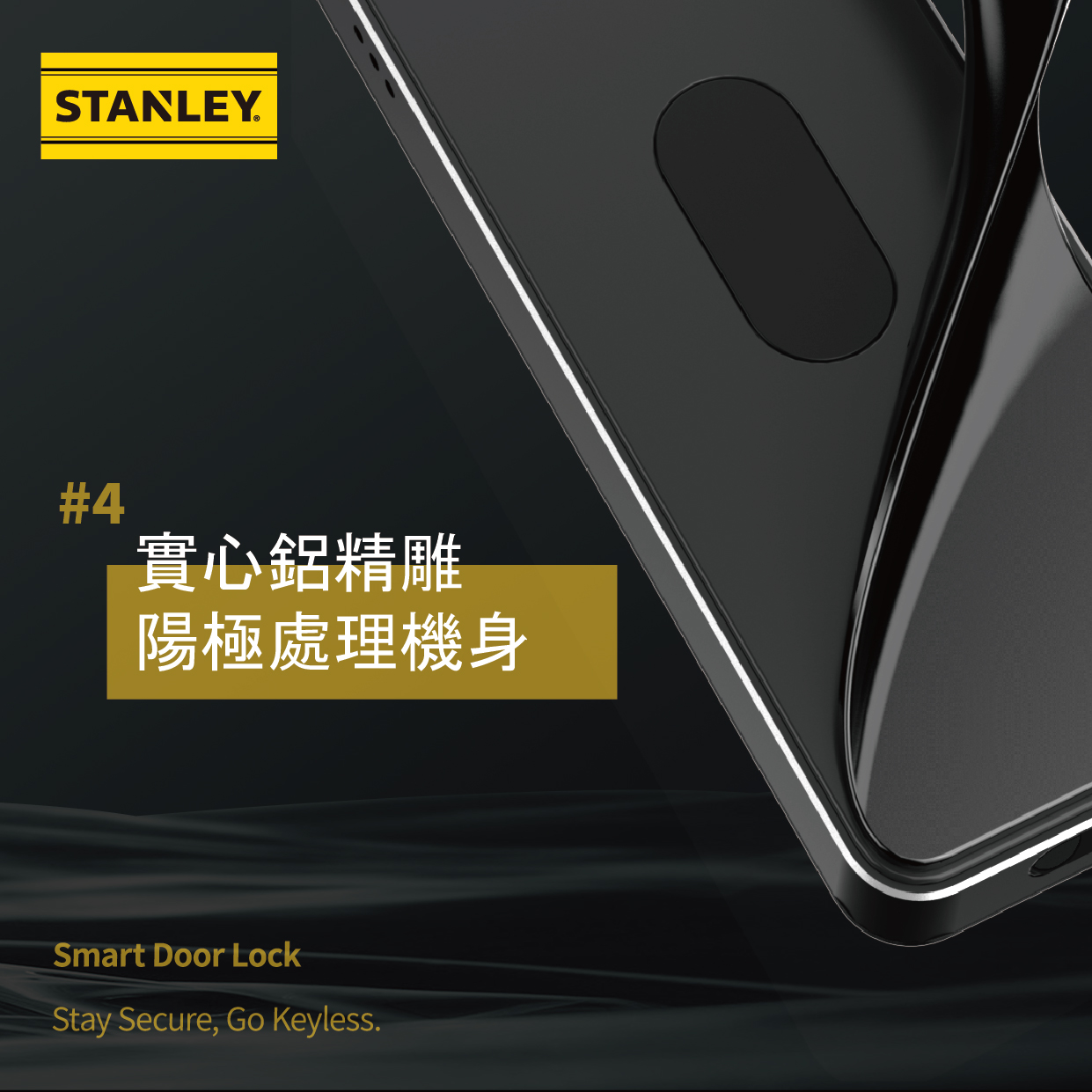 STANLEY P90 配備 IPS 大螢幕貓眼功能，螢幕顯示訪客頭像