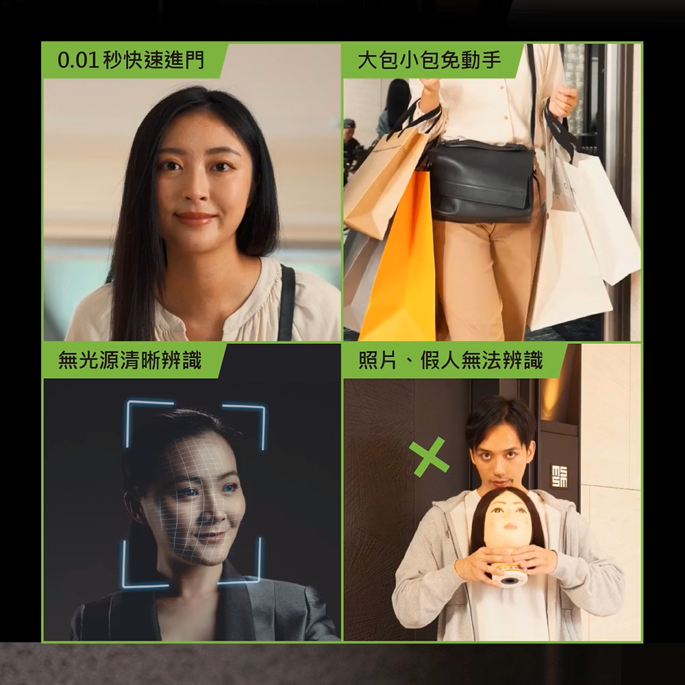 Acer ODL103 附贈品牌專屬卡片組，內含掛繩便於攜帶存放，支援超過五十組登錄
