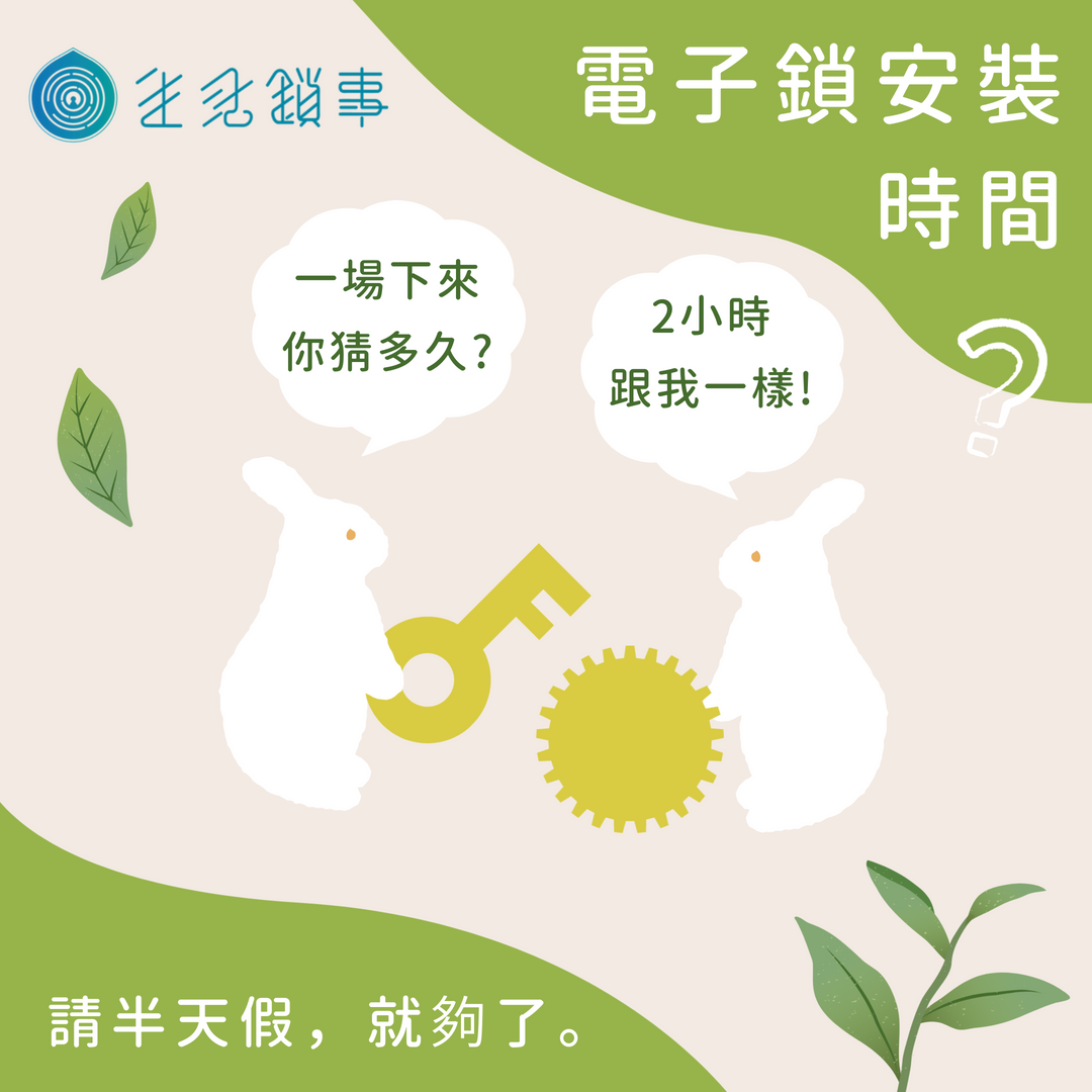 電子鎖安裝時間多久 電子鎖安裝時間多久