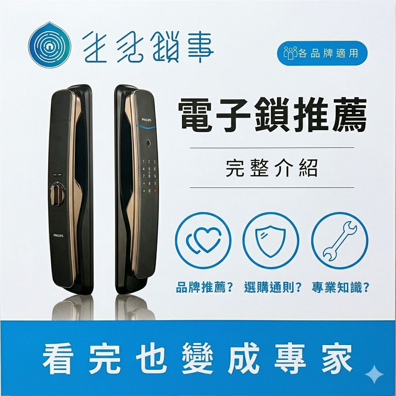 2026 電子鎖推薦：7 款熱門型號比較與選購指南