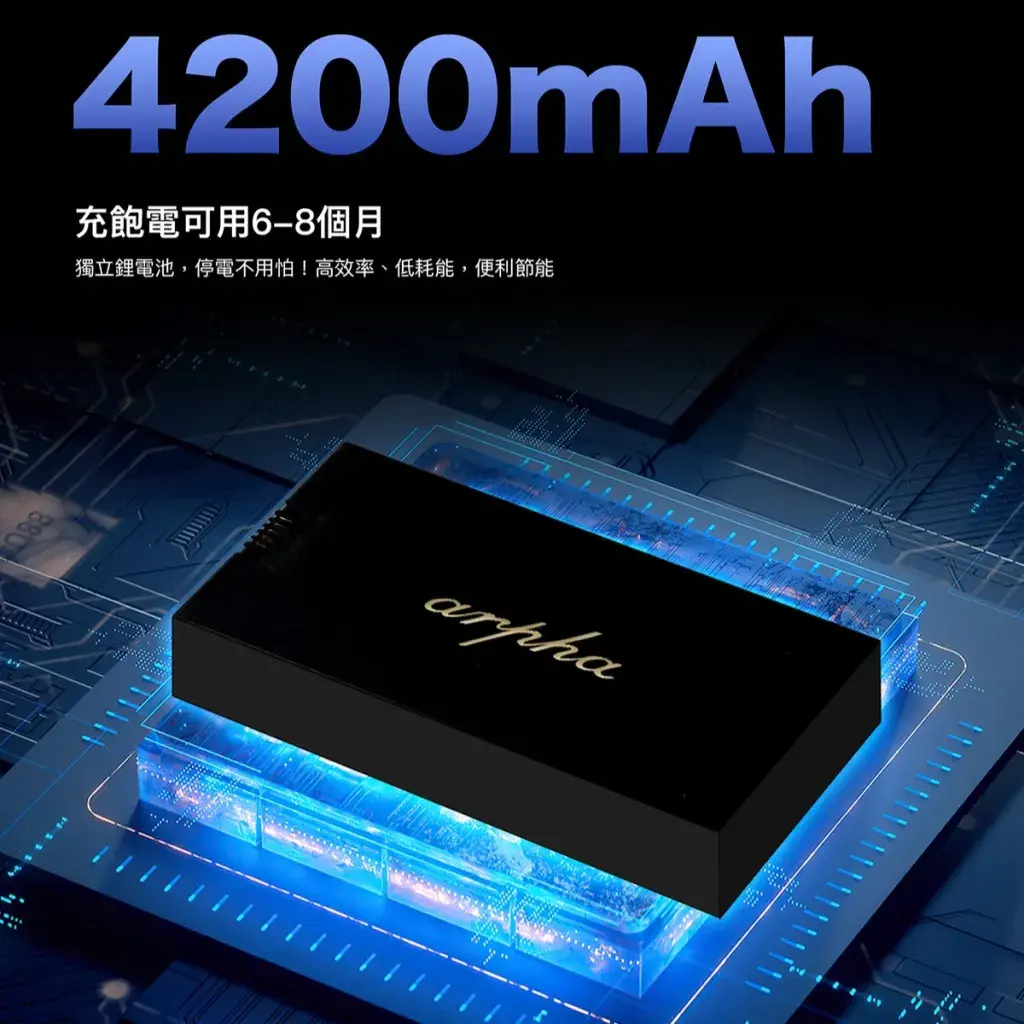 人臉辨識電子鎖電池