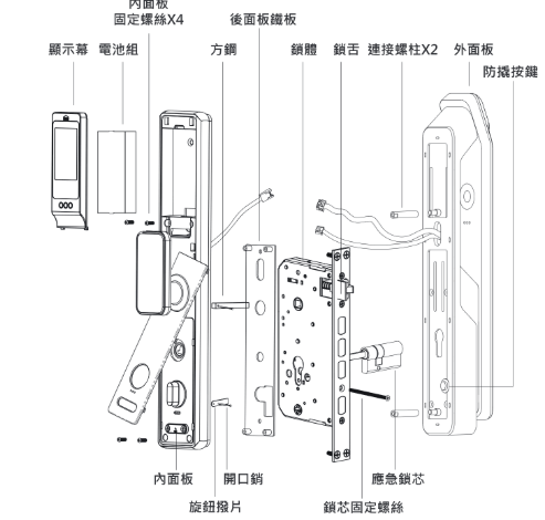 ACER ODL103 產品安裝分解圖