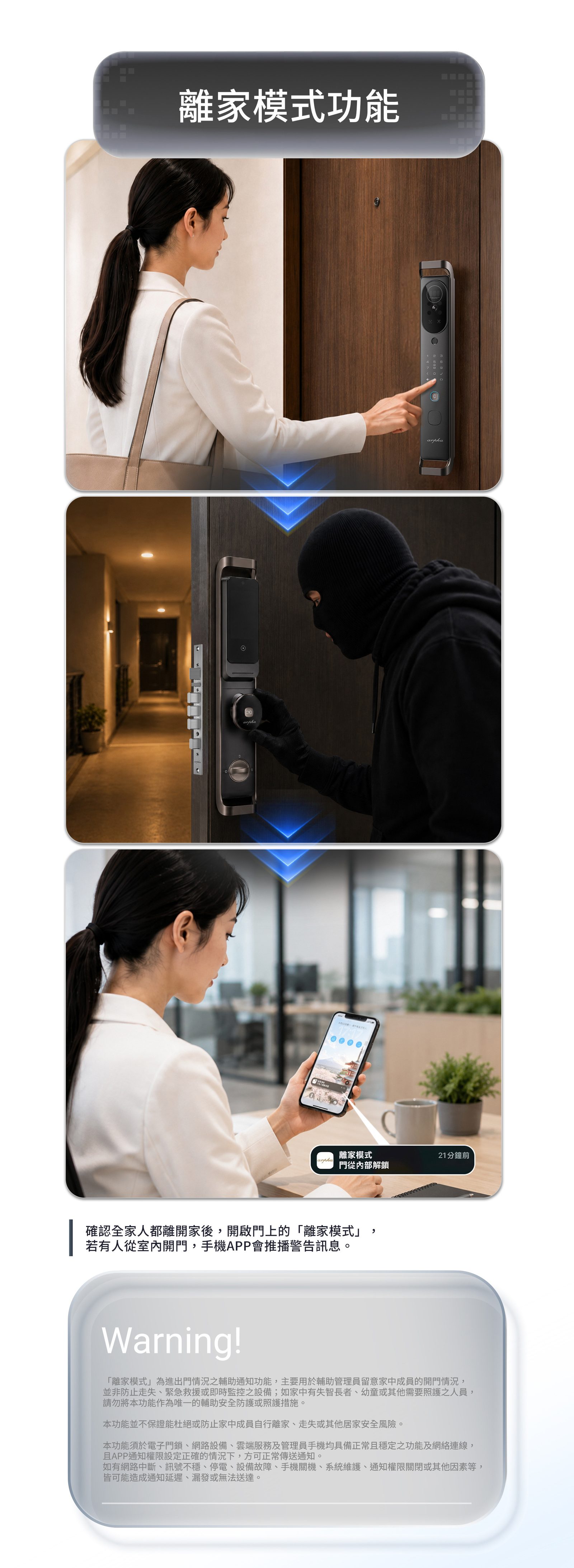 ARPHA V1 離家模式原廠圖片