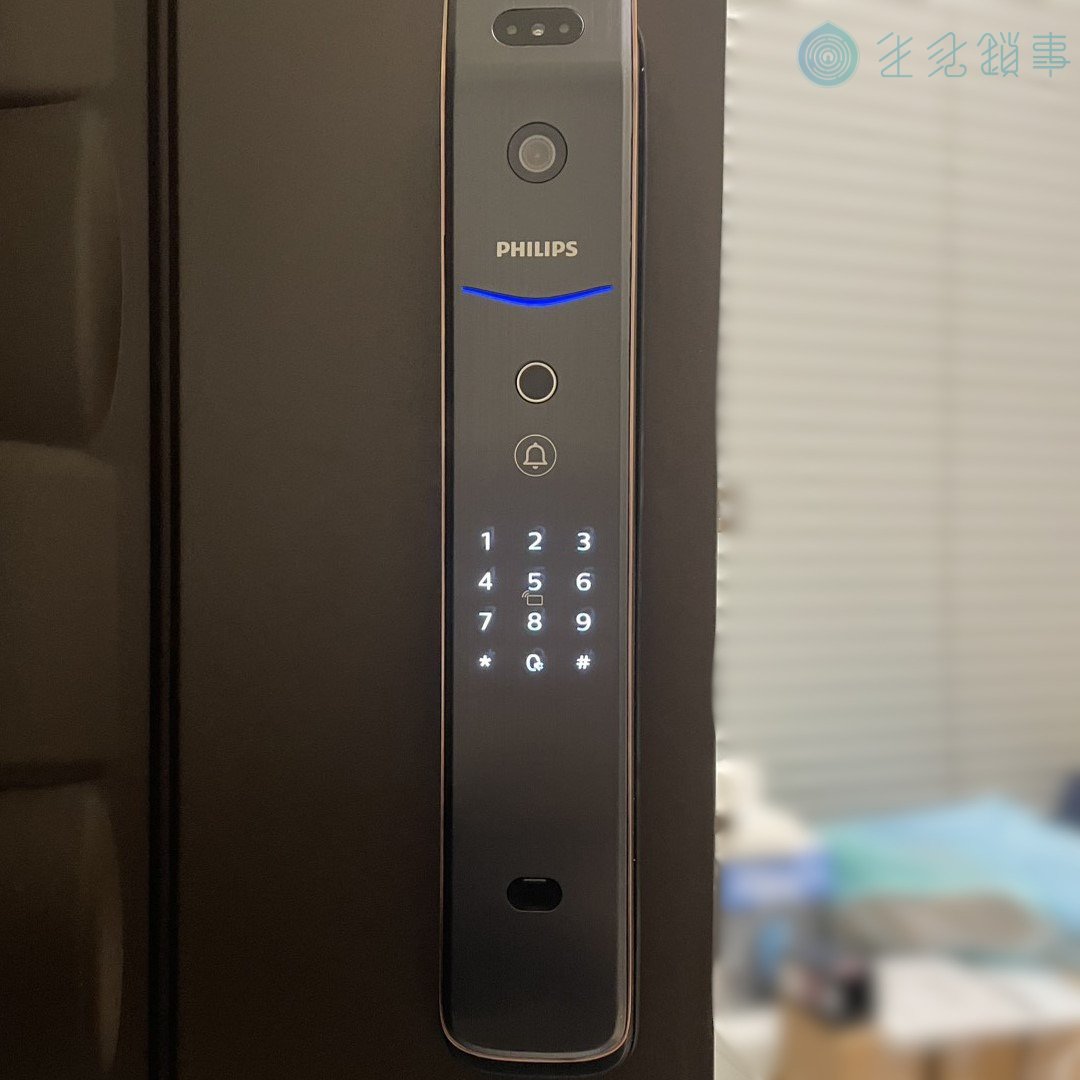 台中市沙鹿區｜PHILIPS 709FVP｜外側正面安裝照