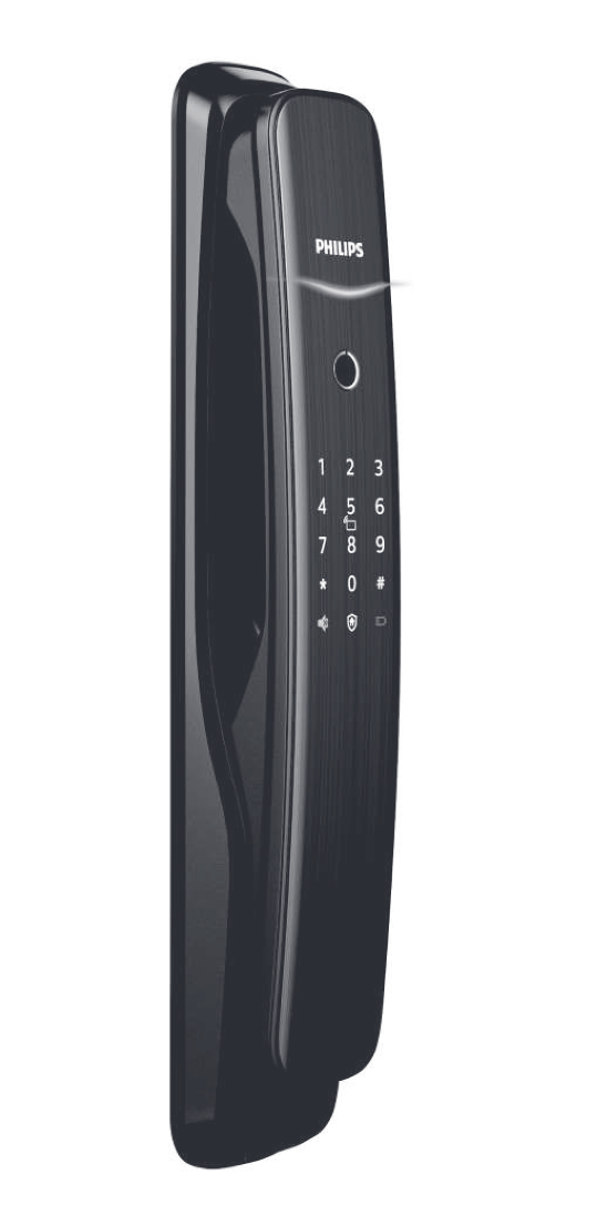 Philips DDL702E 推拉式智能門鎖外觀