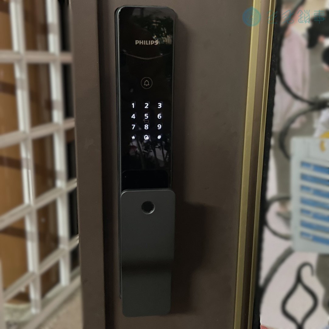 台中市北屯區｜PHILIPS DDL801｜外側正面安裝照