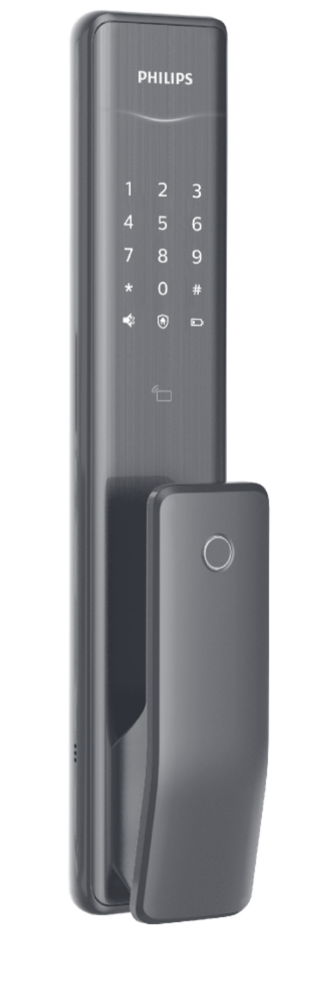 Philips EasyKey Alpha 推拉式智能門鎖外觀
