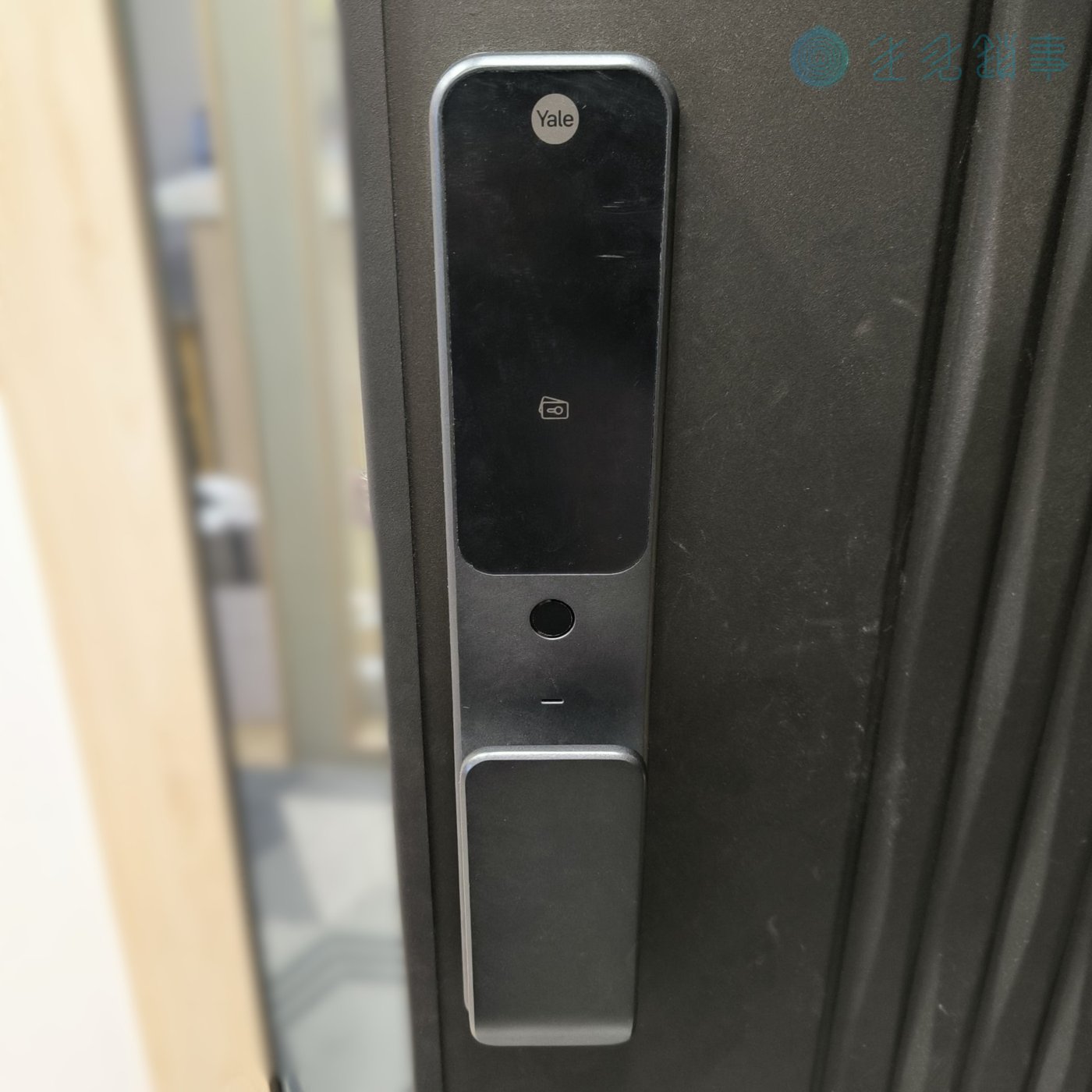 桃園市蘆竹區｜YALE HERA PRO+｜外側正面安裝照