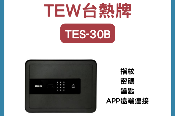 台熱牌保險箱評價：TES-70G 掌靜脈 vs 45W/30B 指紋系列比較